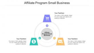Affiliate Program Small Business Ppt Powerpoint Presentation Gallery Images Cpb