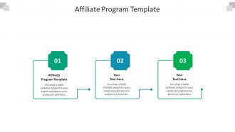 Affiliate program template ppt powerpoint presentation ideas show cpb