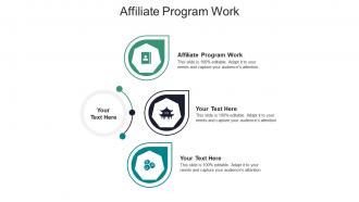 Affiliate program work ppt powerpoint presentation professional graphics template cpb