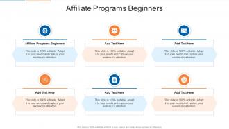 Affiliate Programs Beginners In Powerpoint And Google Slides Cpb