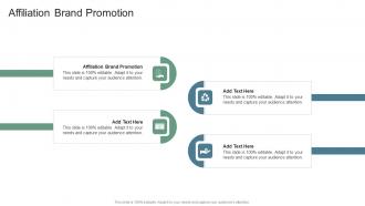 Affiliation Brand Promotion In Powerpoint And Google Slides cpb