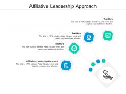Affiliative leadership approach ppt powerpoint presentation styles gridlines cpb