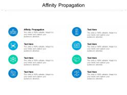 Affinity propagation ppt powerpoint presentation professional cpb