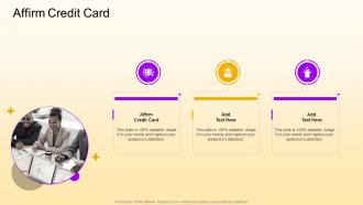 Affirm Credit Card In Powerpoint And Google Slides Cpb