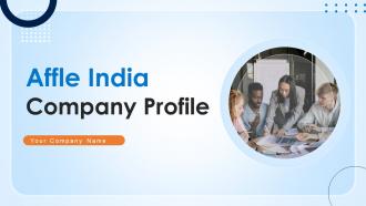 Affle India Company Profile Powerpoint Presentation Slides