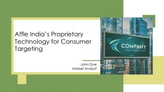 Affle Indias Proprietary Technology For Consumer Targeting PPT Structure AT