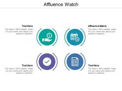 Affluence watch ppt powerpoint presentation gallery summary cpb