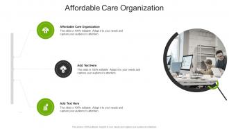 Affordable Care Organization In Powerpoint And Google Slides Cpb