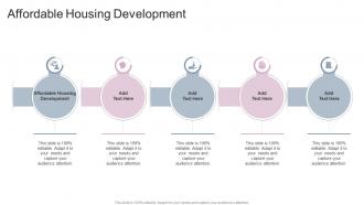 Affordable Housing Development In Powerpoint And Google Slides Cpb