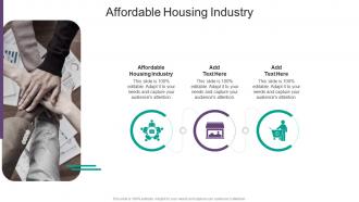 Affordable Housing Industry In Powerpoint And Google Slides Cpb