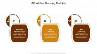 Affordable Housing Policies In Powerpoint And Google Slides Cpb