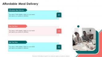 Affordable Meal Delivery In Powerpoint And Google Slides Cpb