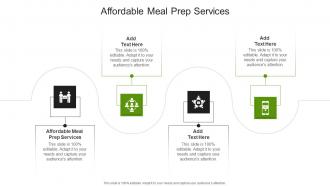 Affordable Meal Prep Services In Powerpoint And Google Slides Cpb
