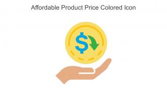 Affordable Product Price Colored Icon In Powerpoint Pptx Png And Editable Eps Format