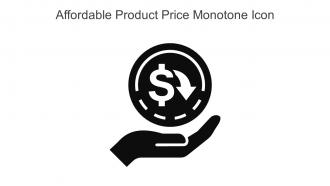 Affordable Product Price Monotone Icon In Powerpoint Pptx Png And Editable Eps Format
