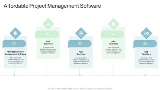 Affordable Project Management Software In Powerpoint And Google Slides Cpb