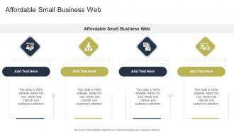Affordable Small Business Web In Powerpoint And Google Slides Cpb