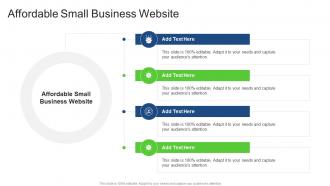 Affordable Small Business Website In Powerpoint And Google Slides Cpb