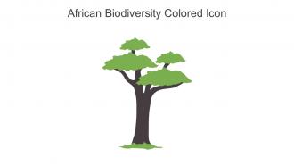 African Biodiversity Colored Icon In Powerpoint Pptx Png And Editable Eps Format