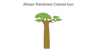 African Rainforest Colored Icon In Powerpoint Pptx Png And Editable Eps Format