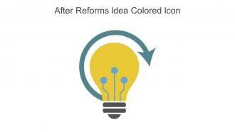 After Reforms Idea Colored Icon In Powerpoint Pptx Png And Editable Eps Format