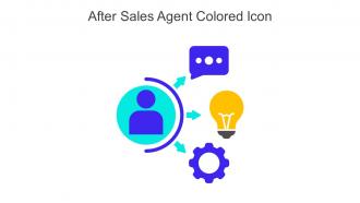 After Sales Agent Colored Icon In Powerpoint Pptx Png And Editable Eps Format