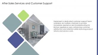 After Sales Services And Customer Support Kitchen Appliances Market PPT PowerPoint ST AI SS
