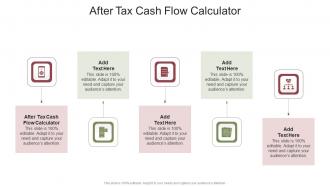 After Tax Cash Flow Calculator In Powerpoint And Google Slides Cpb