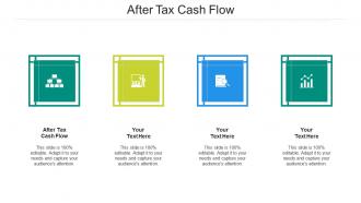 After tax cash flow ppt powerpoint presentation summary images cpb