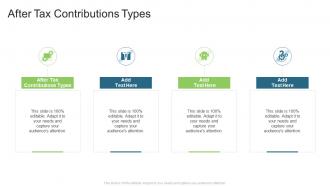 After Tax Contributions Types In Powerpoint And Google Slides Cpb