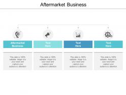 Aftermarket business ppt powerpoint presentation model ideas cpb