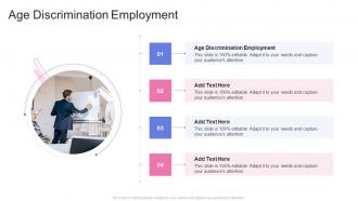 Age Discrimination Employment In Powerpoint And Google Slides Cpb
