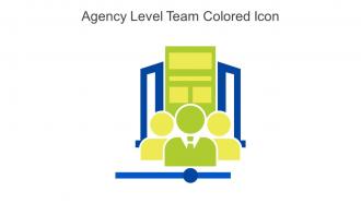 Agency Level Team Colored Icon In Powerpoint Pptx Png And Editable Eps Format