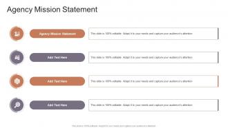 Agency Mission Statement In Powerpoint And Google Slides Cpb