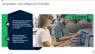 Agenda Acquisition Due Diligence Checklist