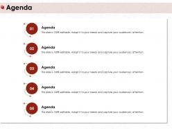Agenda adapt m404 ppt powerpoint presentation gallery icons