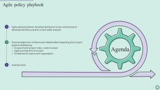 Agenda Agile Policy Playbook