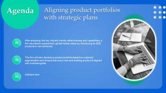 Agenda Aligning Product Portfolios With Strategic Plans