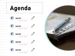 Agenda am to pm ppt powerpoint presentation visual aids summary