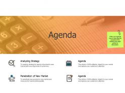 Agenda analysing strategy a455 ppt powerpoint presentation model images