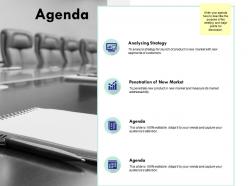 Agenda analysing strategy l177 ppt powerpoint presentation file clipart