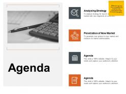 Agenda analysing strategy l189 ppt powerpoint presentation ideas shapes