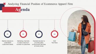 Agenda Analyzing Financial Position Of Ecommerce Apparel Firm Ppt Slides Gallery