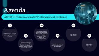 Agenda Auto Gpt Autonomous Gpt 4 Experiment Explained ChatGPT SS