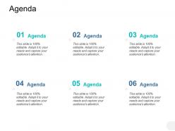 Agenda business planning a363 ppt powerpoint presentation infographic template