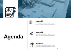 Agenda checklist growth d38 ppt powerpoint presentation slides model