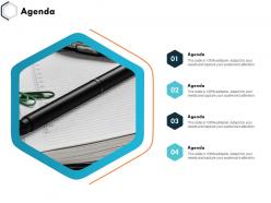 Agenda checklist paper k25 ppt powerpoint presentation slides deck