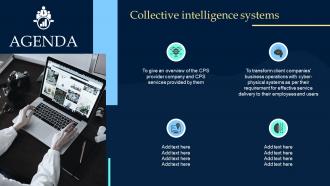 Agenda Collective Intelligence Systems Ppt Slides Template