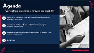 Agenda Competitive Advantage Through Sustainability