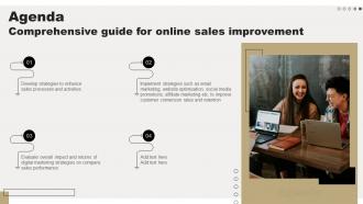 Agenda Comprehensive Guide For Online Sales Improvement
